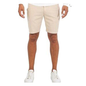 Monfrère Blush Cruise Linen-Blend Shorts, Size 32, New, Retail $168